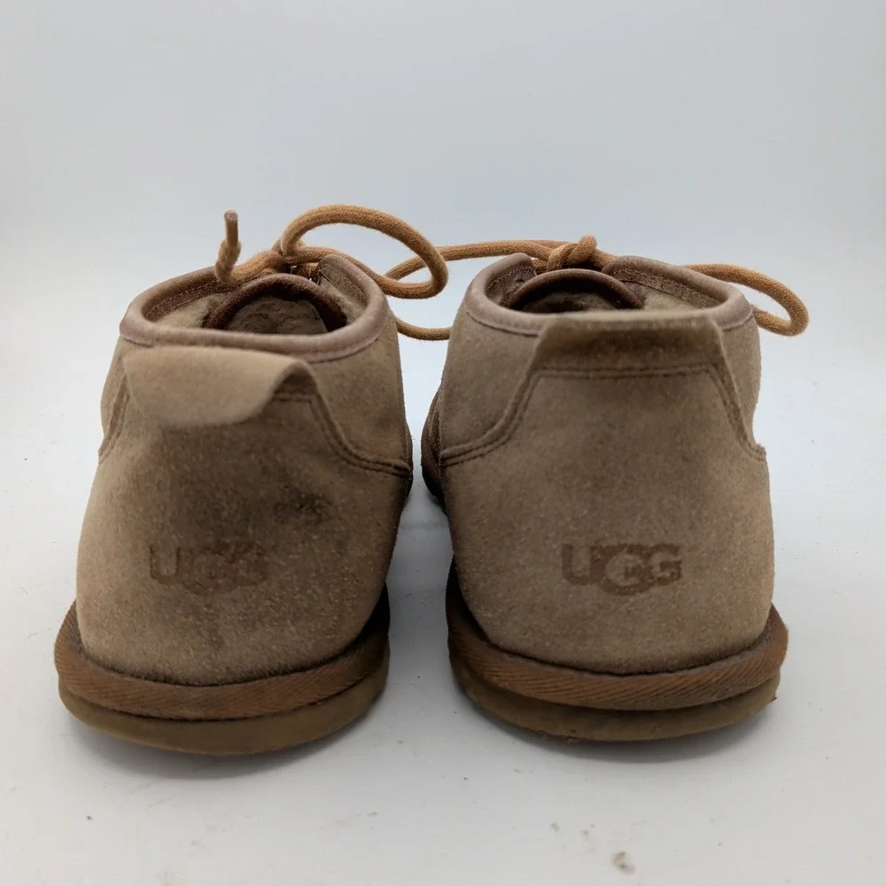 UGG Maksim Chukka Suede Lace Up Boots Chestnut Brown 1016680 Mens Size 9